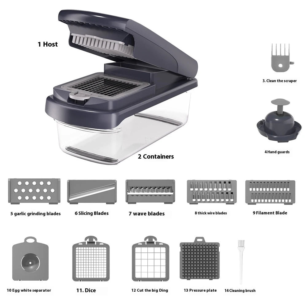 15-in-1 Vegetable Chopper & Food Prep System