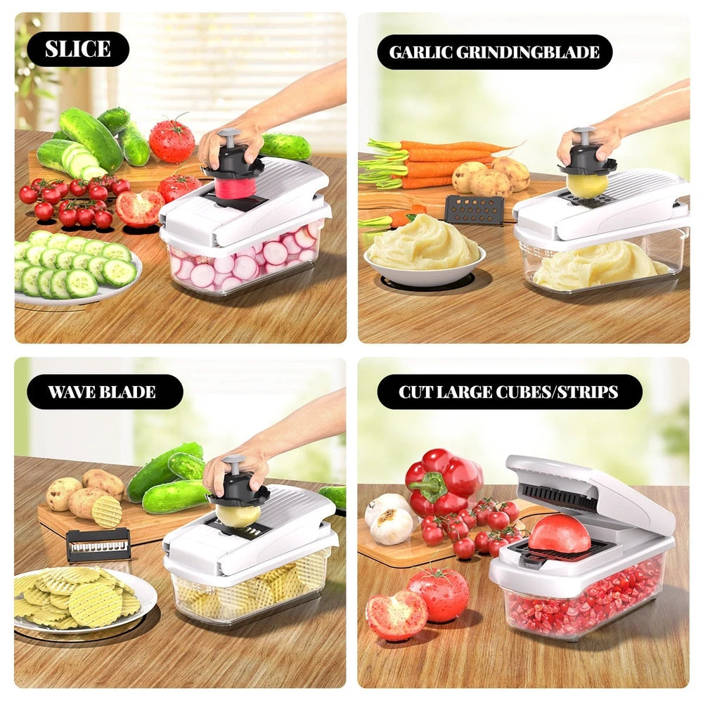 15-in-1 Vegetable Chopper & Food Prep System