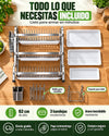 Three Tier Stainless Steel Dish Drying Rack
