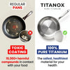 100% Pure Titanium Pan For A Toxin-Free Kitchen