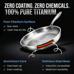100% Pure Titanium Pan For A Toxin-Free Kitchen
