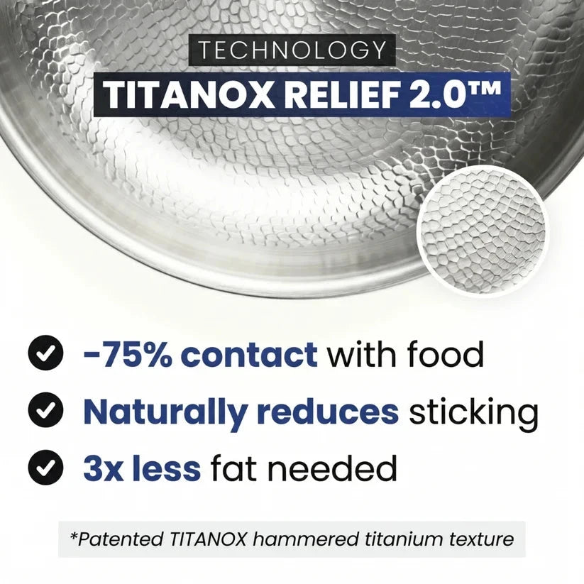 100% Pure Titanium Pan For A Toxin-Free Kitchen