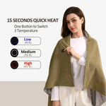 🔥Last Day 50% OFF✨Wearable Heated Blanket Shawl | Portable USB-Powered Warmth for Home, Work & Outdoors