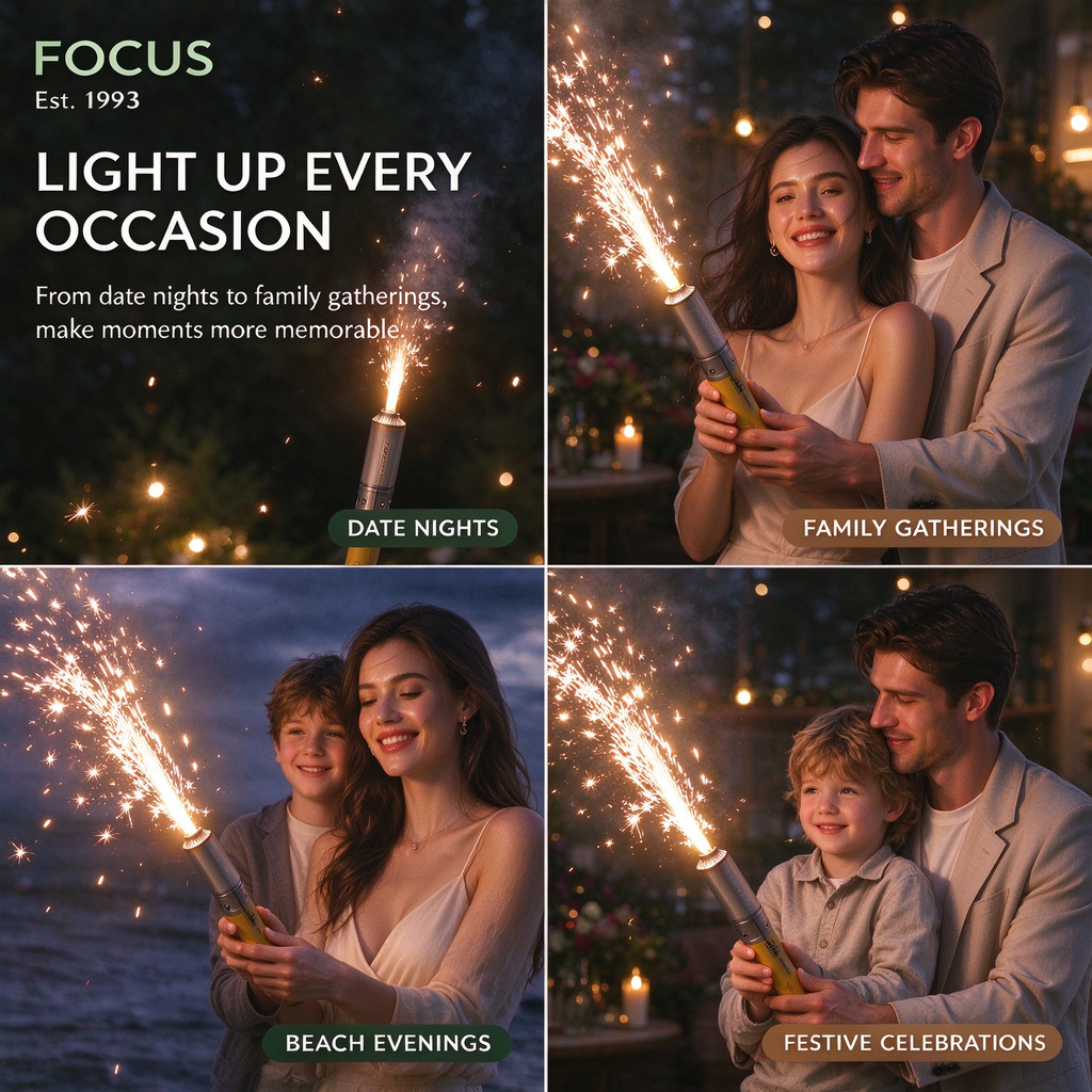 2026 New Festive Handheld Fireworks for Creating Atmosphere