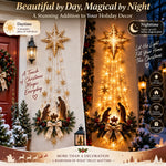Lighted Bethlehem Star Nativity Wall Decor