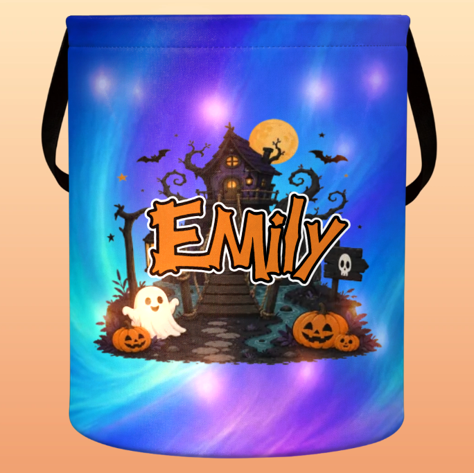 LED Halloween Trick-Or-Treat Bucket Bag