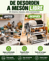 Three Tier Stainless Steel Dish Drying Rack