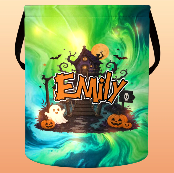 LED Halloween Trick-Or-Treat Bucket Bag